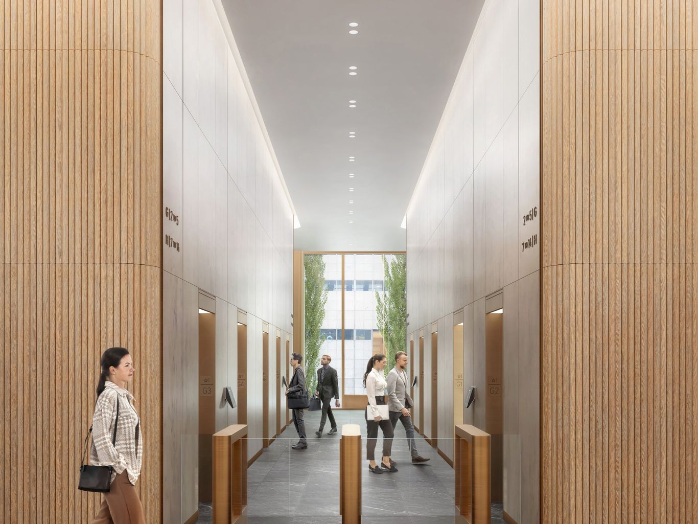 New elevator cabs – destination dispatch