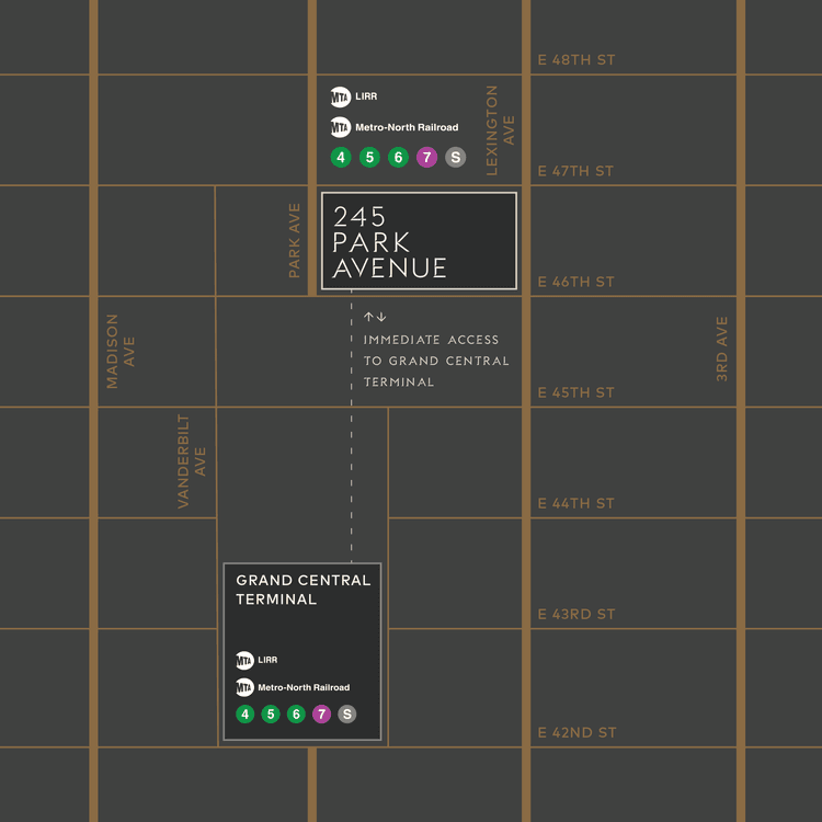 Immediate Access to Grand Central Terminal