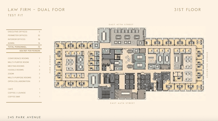 LAW FIRM – DUAL FLOOR